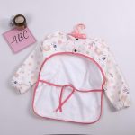 ANFRAIG Long Sleeve Bibs for Babies. Waterproof Baby Bibs for Eating are Toddler Bibs with Sleeves and Baby Food Catcher - Image 6